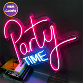 Party TIME neon sign